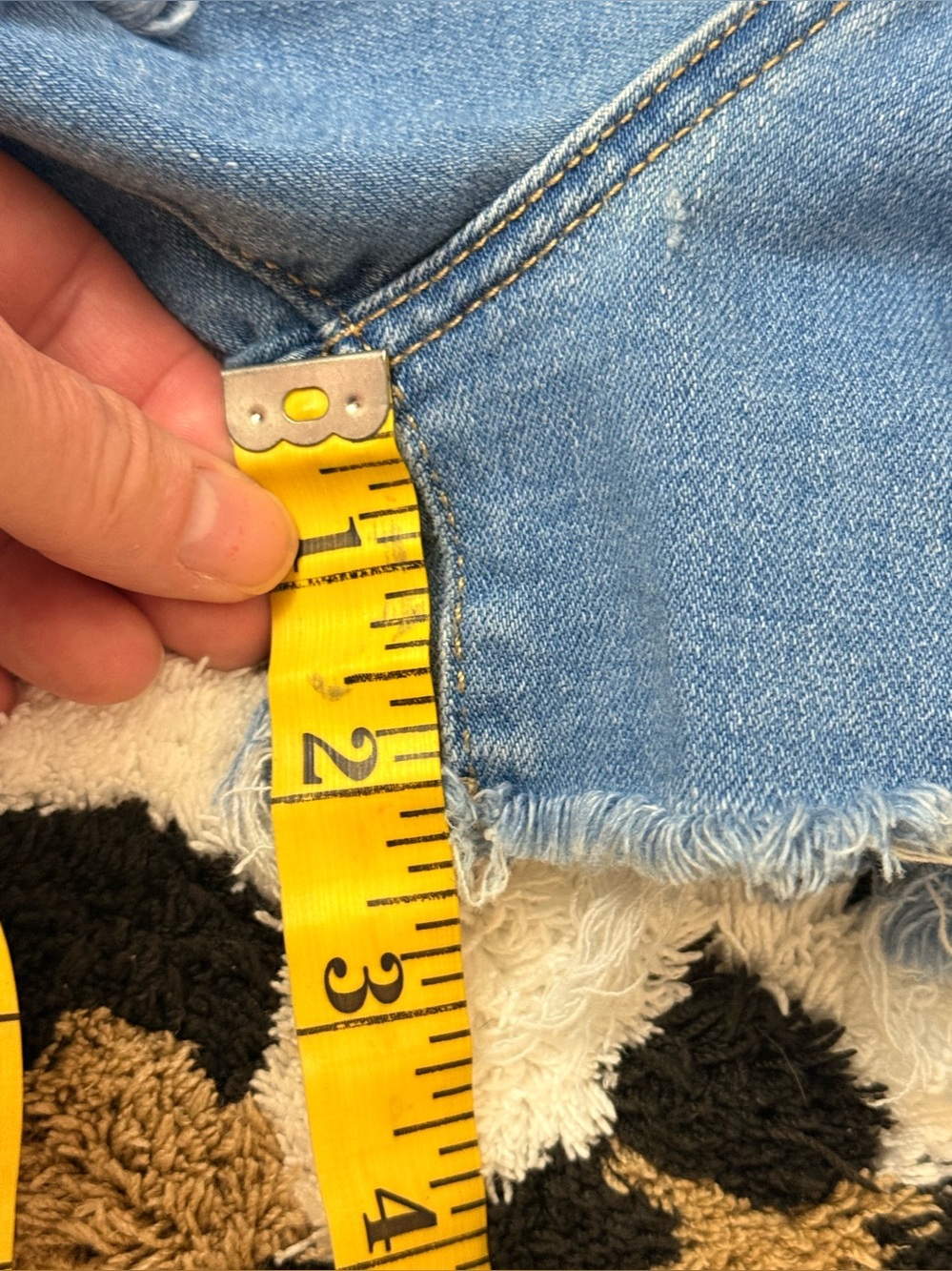 Levi’s High Rise Denim Shorts size 30 - Picture 8 of 10